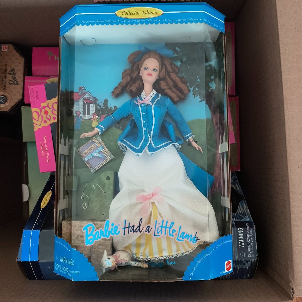 1998 Barbie Mary Had a Little Lamb NIB